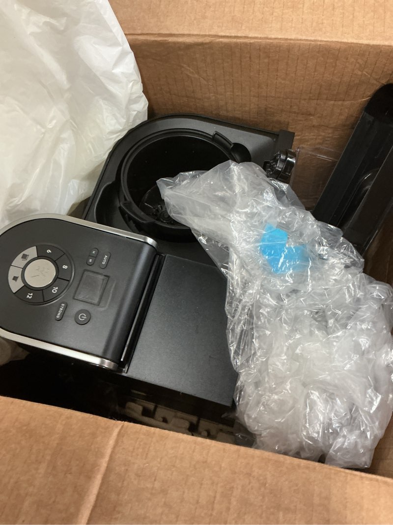 Condition photo showing As Is for Keurig K-Duo Single Serve K-Cup Pod & Carafe Coffee Maker, with Multiple Brew Sizes, 60oz Removable Reservoir, Programmable Auto Brew Carafe, (Gen 1), Black