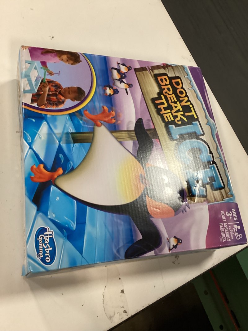 Condition photo showing New/Like New for Hasbro® Don’t Break The Ice Game, Classic Version for Ages 3+ Years, 2-4 Players