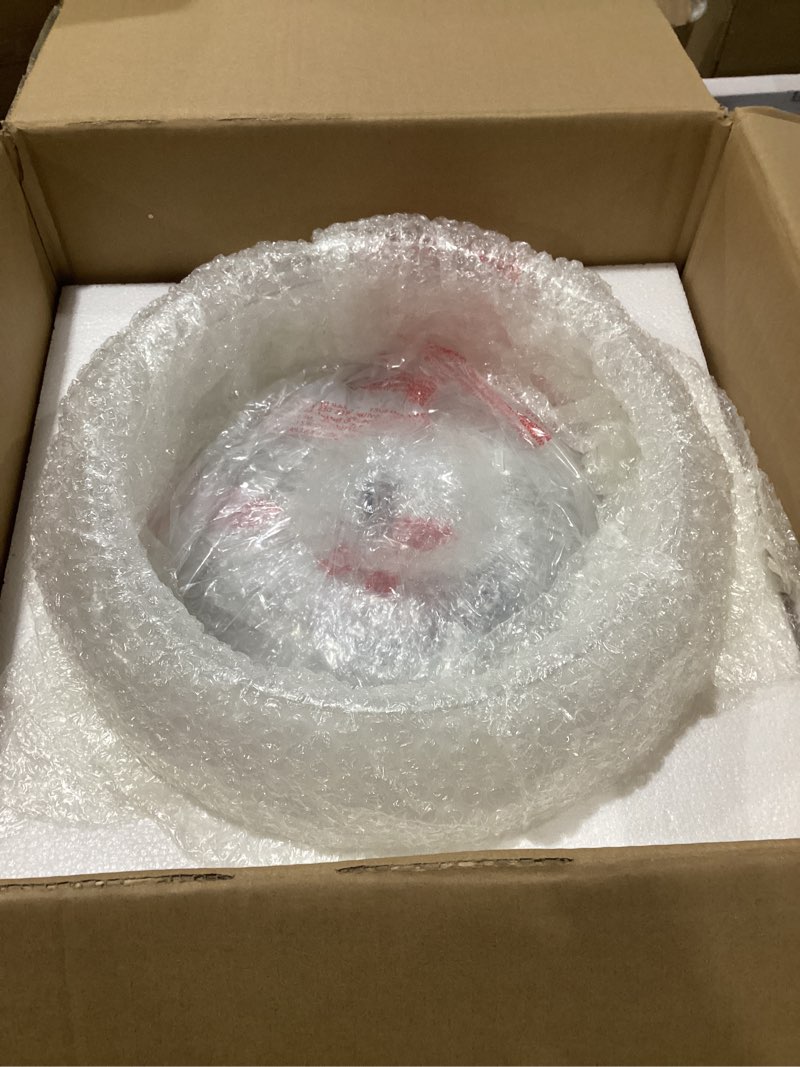 Condition photo showing New/Like New for eapudun semi flush mount ceiling light, 2-light modern light fixture with clear glass shade, brushed nickel finish for hallway corridor kitchen bathroom bedroom passway, sma1124-bnk brushed nickel 2 light