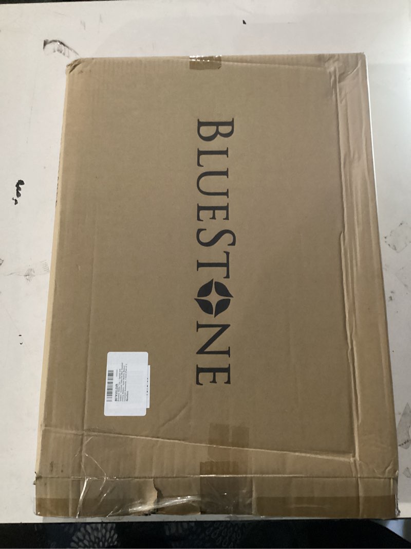 Condition photo showing New/Like New for Bluestone Walker Tray- Upright with Holders-Universal Table Fits Most Standard Folding Walkers-Home Mobility Medical Equipment Accessories, 1 Count (Pack of 1) Gray