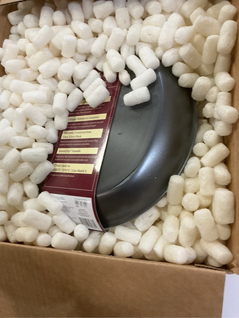 Condition photo showing Good Condition for Anolon Advanced Home Hard-Anodized Nonstick Skillets (12.5-Inch Divided Skillet, Moonstone)