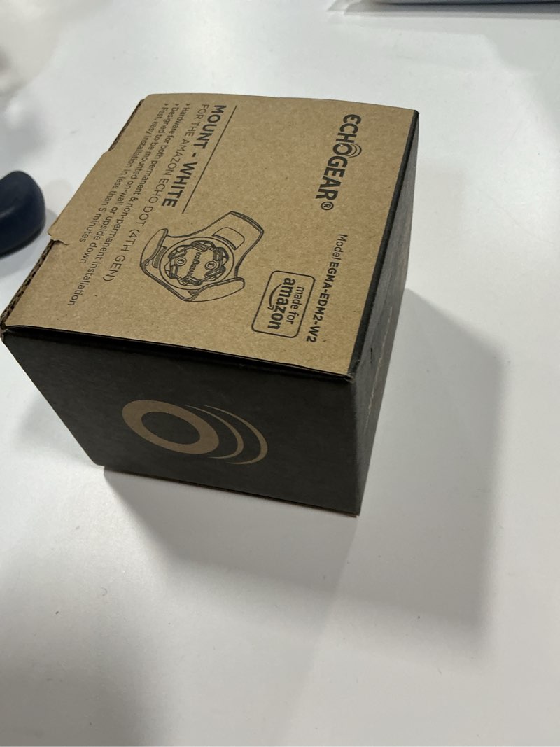 Condition photo showing New/Like New for All New, Made For Wall Mount, White, for Echo Dot (4th generation)