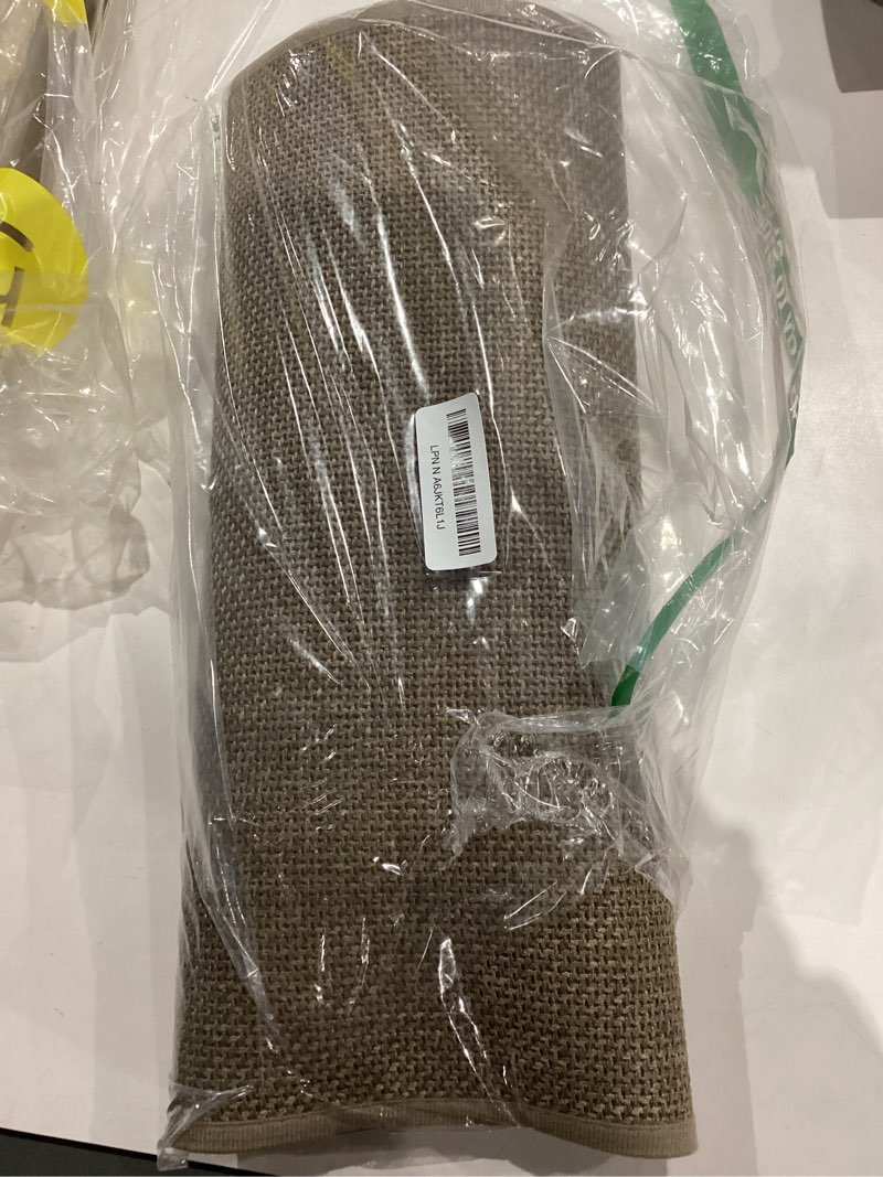 Condition photo showing Good Condition for chakme Bathroom Rugs Mat 32x17, Ultra Thin Non Slip Bath Mat Quick Dry Absorbent Bath Mat for Bathroom Floor, (Dark Beige, 32"x17") Dark Beige 1'5" x 2'8" (Rectangular)