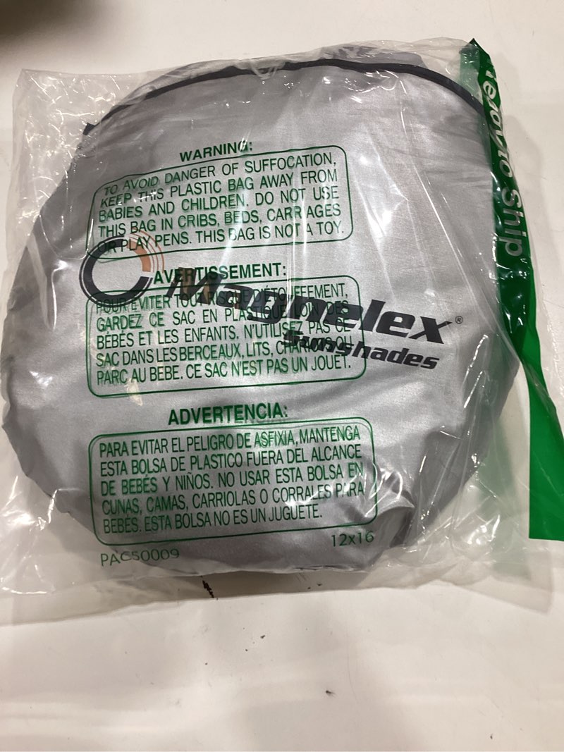 Condition photo showing New/Like New for magnelex car windshield sunshade – double-layer design for 2x heat blocking, blocks uv rays, foldable sun shade for cars, trucks & suvs, keeps interior cooler, medium (59 x 31 in) medium - (59" x 31")