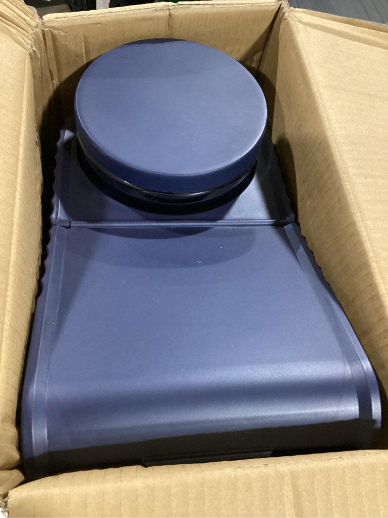 Condition photo showing As Is for gardner pet automatic cat feeder and water dispenser, 1.8 gallons*2 gravity food dispenser set with stainless steel bowls, large capacity for multi cats, small medium puppies(dark blue) extra large?1.6 gallons x 2? dark blue