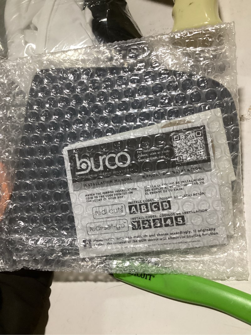 Condition photo showing Good Condition for burco 5340 convex passenger side power replacement mirror glass (mount not included) compatible with bmw x5, x6 (2007, 2008, 2009, 2010, 2011, 2012, 2013, 2014)
