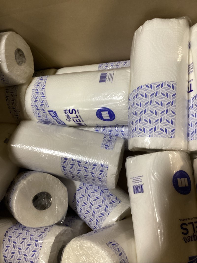 Condition photo showing New/Like New for genuine joe household paper towels, 200 count (pack of 24)