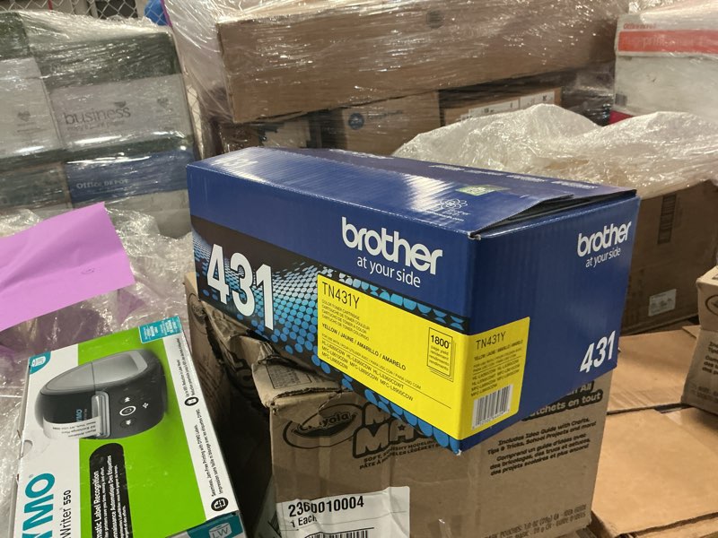 Condition photo showing New/Like New for brother, brttn431y, tn431y toner cartridge, 1 each