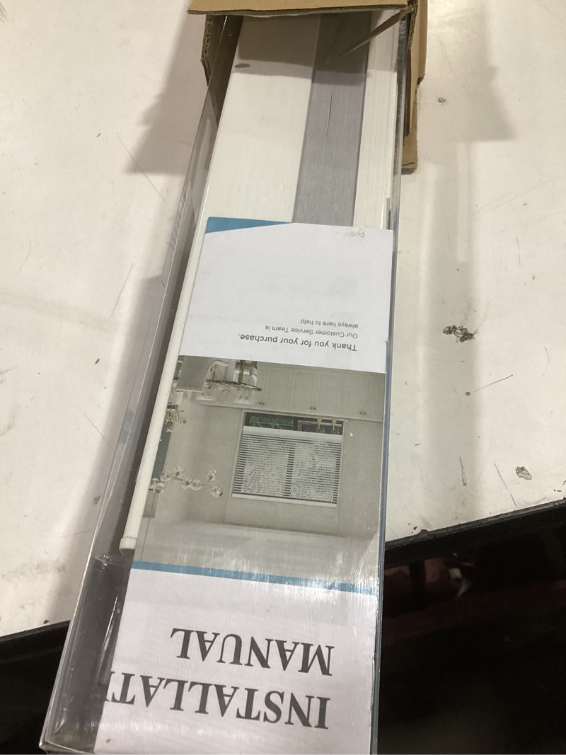 Condition photo showing Good Condition for MYshade Blackout Cordless Cellular Shades Honeycomb Shade for Indoor Windows Room Darkening Blinds for Home Office Pull Down Window Shades Easy to Install 35 inch Wide, H72 White Pleated Shade White 35"W x 72"H