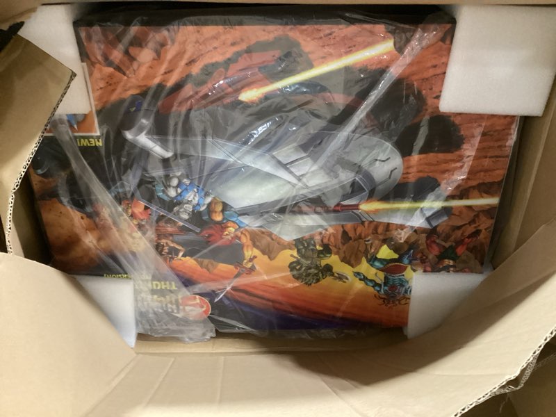 Condition photo showing As Is for Similar productSuper7 ULTIMATES! Thundercats Thundertank and Panthro (Toy Version) - 27\" Thundercats Action Figure with Accessories - Classic Cartoon Collectibles and Retro Toys - Limited Edition - Amazon Exclusive Thundertank with Panthro