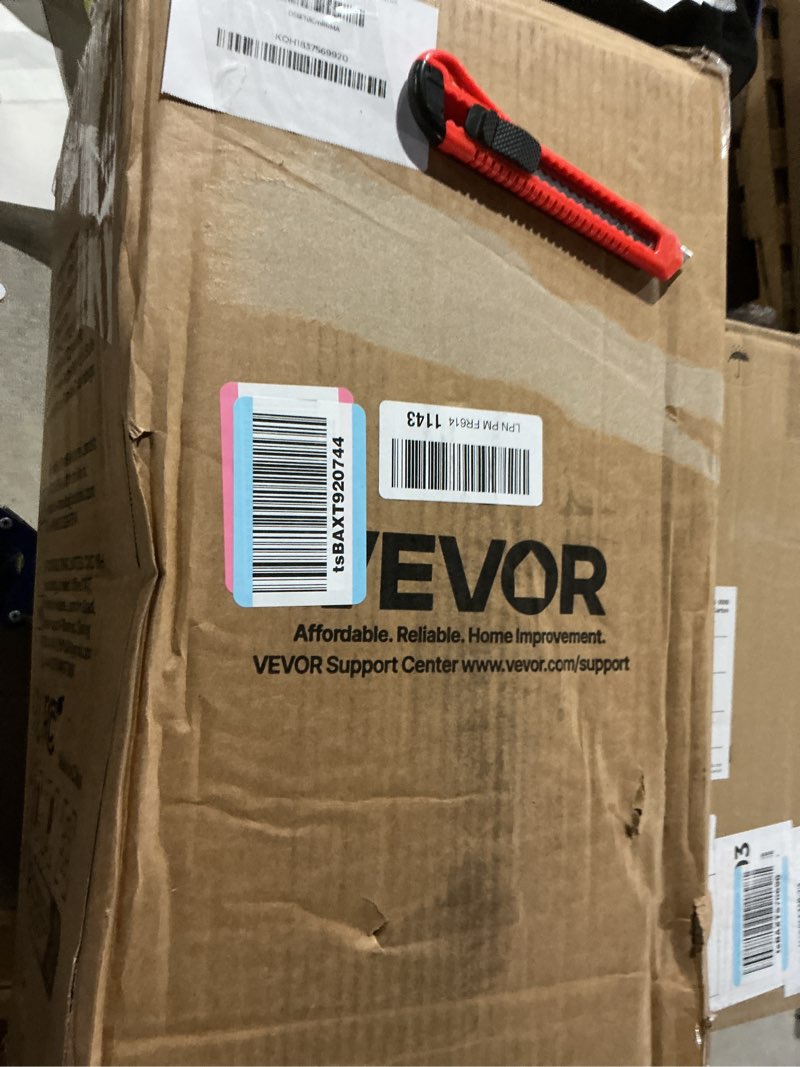 Condition photo showing Good Condition for VEVOR 1750W Water Distiller, 0.4Gal/H Distilled Water Maker with Glass Carafe, 4L/1.1Gal Countertop Distiller Machine, 0-99H Time Temp Dual Display, Anti-Dry Design 304 Stainless Steel Still, Grey