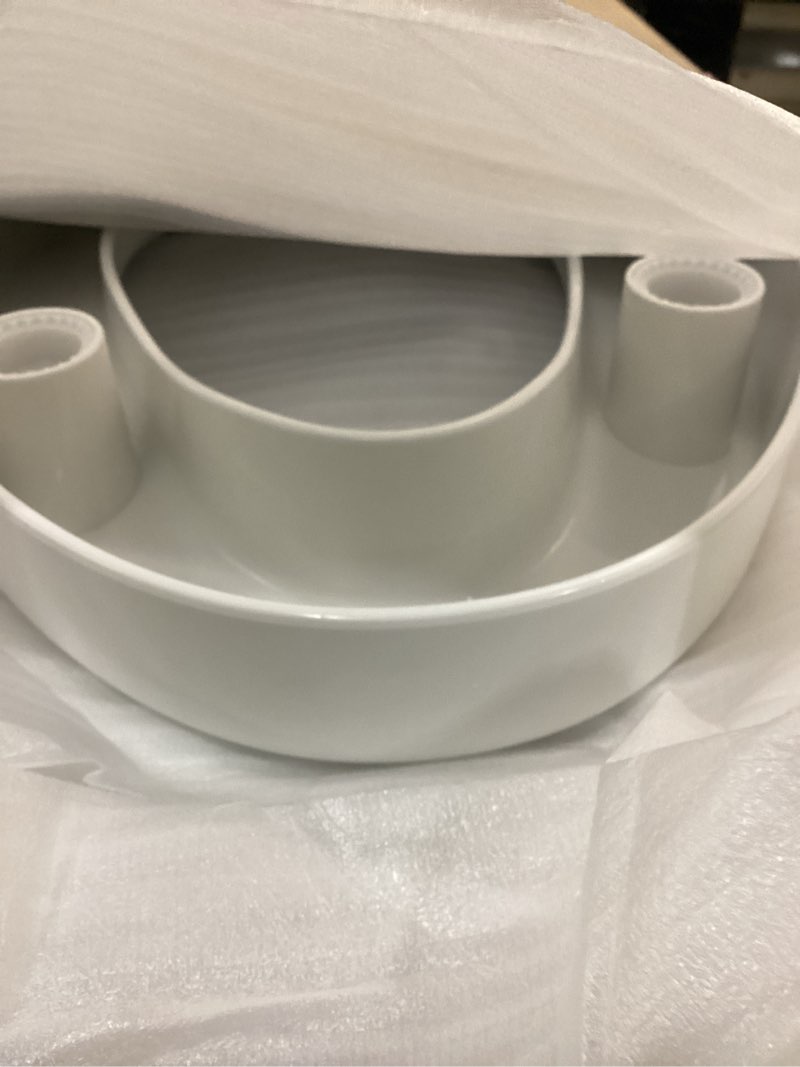 Condition photo showing Good Condition for SAMODRA Raised Toilet Seat Riser, White, 3 Inch High Elevated Toilet Seat for Seniors, Soft Close, Easy Install & Clean (Elongated)