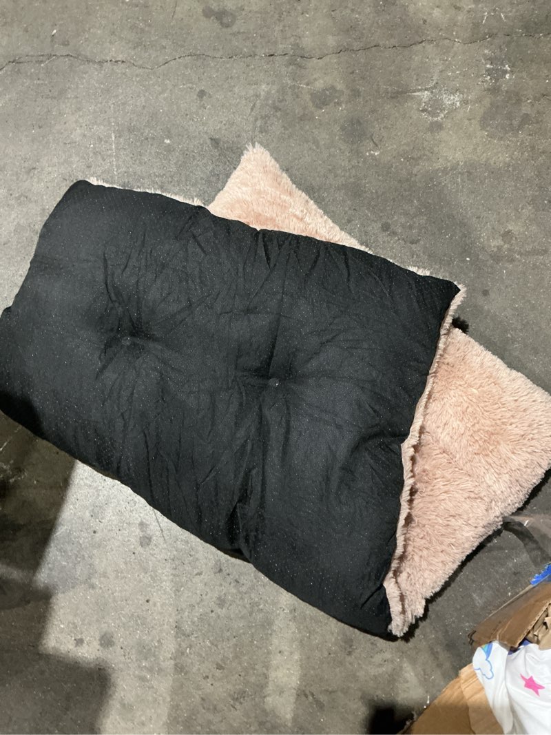 Condition photo showing Good Condition for joejoy large dog bed crate pad,)) 2packdeluxe plush washable dog beds fulffy soft kennel pad anti-slip pet sleeping
