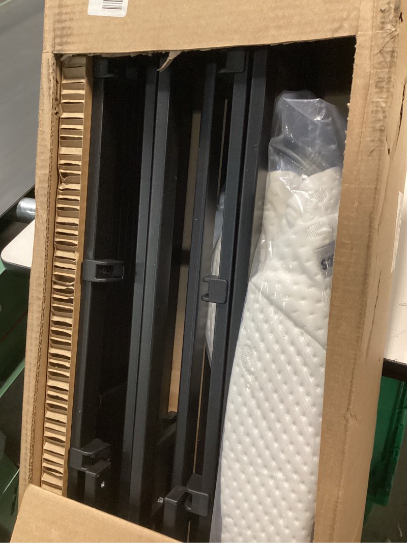 Condition photo showing Good Condition for Amazon Basics Smart Box Spring Bed Base, 7-Inch Height Mattress Foundation, Tool-Free Easy Assembly, Extra Firm Support, Queen, 79" L x 59.5" W x 7" H, White Queen(79"L x 59.5"W) 7-Inch Height