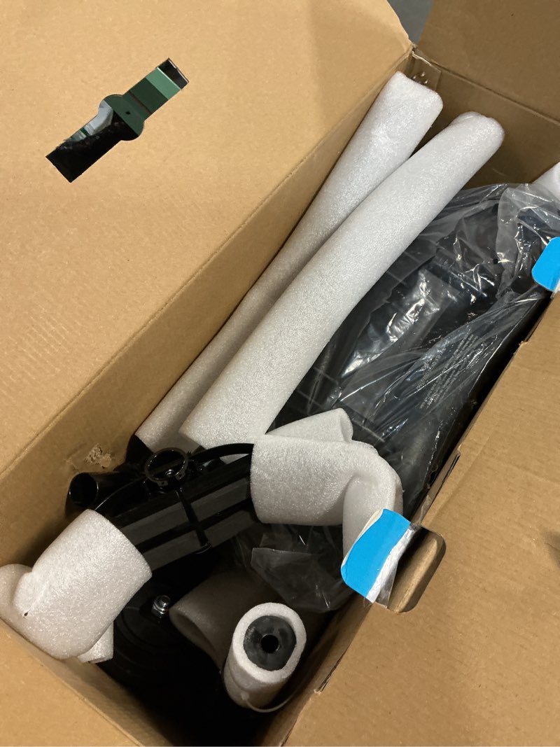 Condition photo showing New/Like New for Hover-1 Buggy Hoverboard Attachment - Compatible with Most 6.5" & 8" Electric Hoverboards, Hand-Operated Rear Wheel Control, Adjustable Frame & Straps, Easy Assembly & Install Hoverboard Go Kart Black