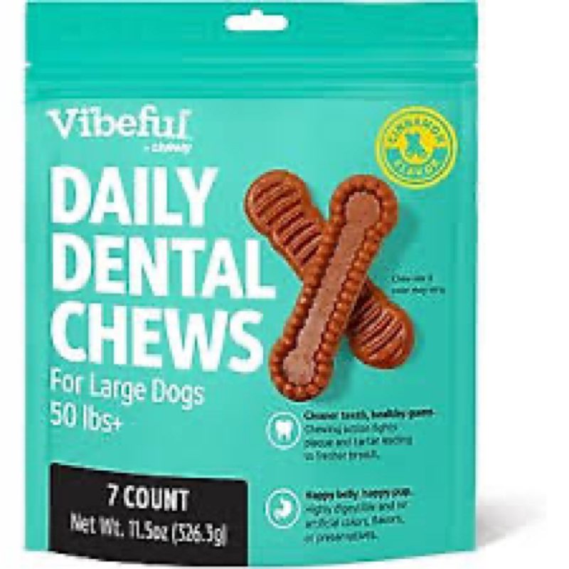 Vibeful daily dental chews