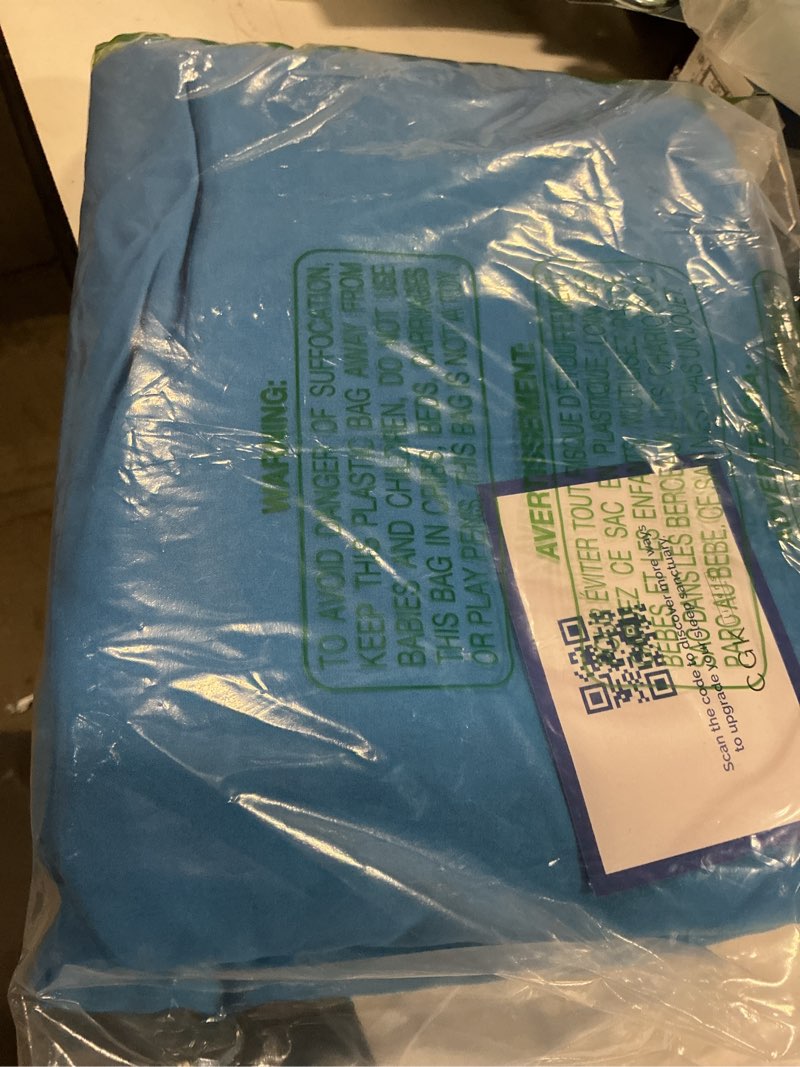 Condition photo showing Good Condition for extra deep queen fitted sheet - hotel luxury single fitted sheet only - easily fits 18 inch to 24 inch mattress - ultra soft, wrinkle & fade free w/extra deep pocket - breathable & comfy - royal blue 19 - royal blue queen