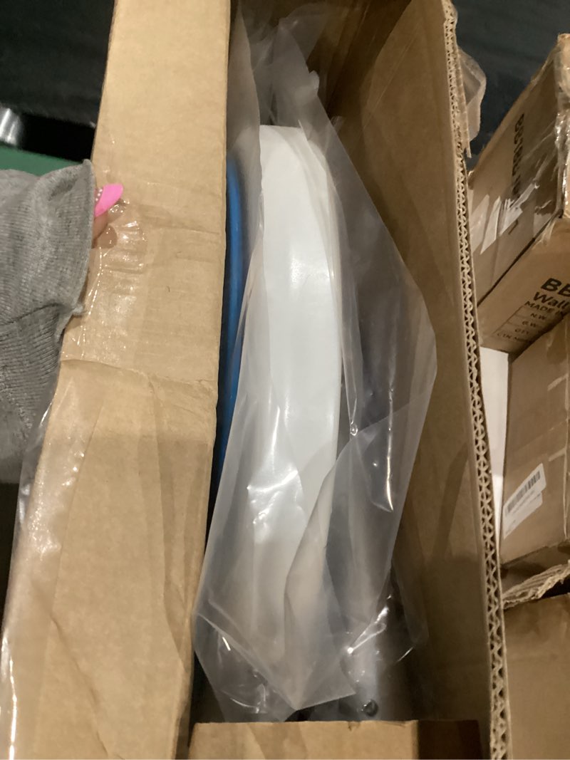 Condition photo showing New/Like New for FSA/HSA Eligible Swivel Shower Stool with Reinforced Crossing Bar, Height Adjustable Round Shower Chair for Inside Shower, Tool Free Assembly Shower Seats for Adults, 350lbs