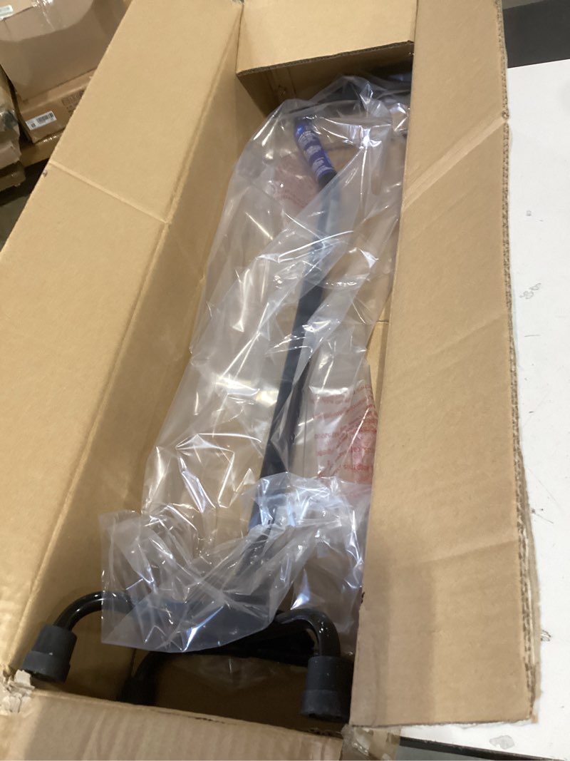Condition photo showing New/Like New for medline aluminum quad cane with small base for balance, height adjustable 29" to 38", knee injuries, surgery recovery & mobility, lightweight walking aid for seniors & adults, 300 lb weight capacity