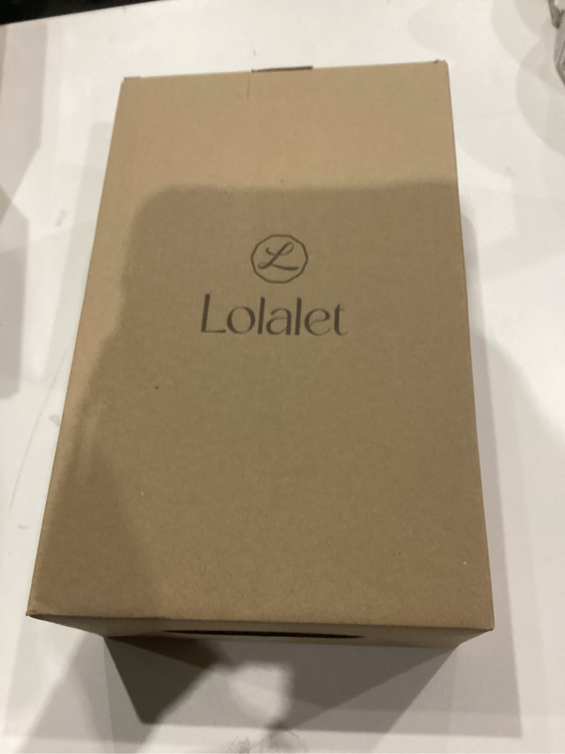 Condition photo showing New/Like New for Lolalet Jewelry Organizer Stand, No Assembly Needed Display Storage with Rotating Earring Holder for Necklace Bracelet Rings, Galentines Valentines Gifts Room Dorm Decor for Women Girls -Rosegold