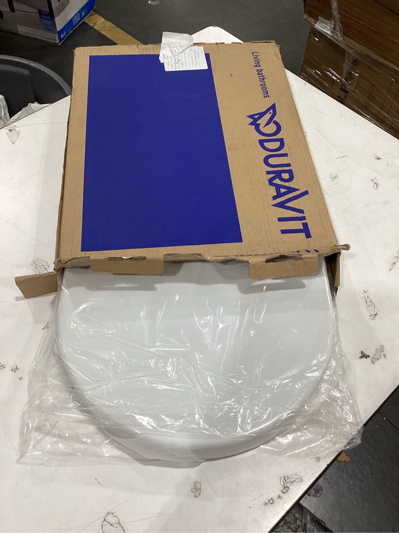 Condition photo showing Good Condition for duravit various series toilet seat 0063390000 white white alpin
