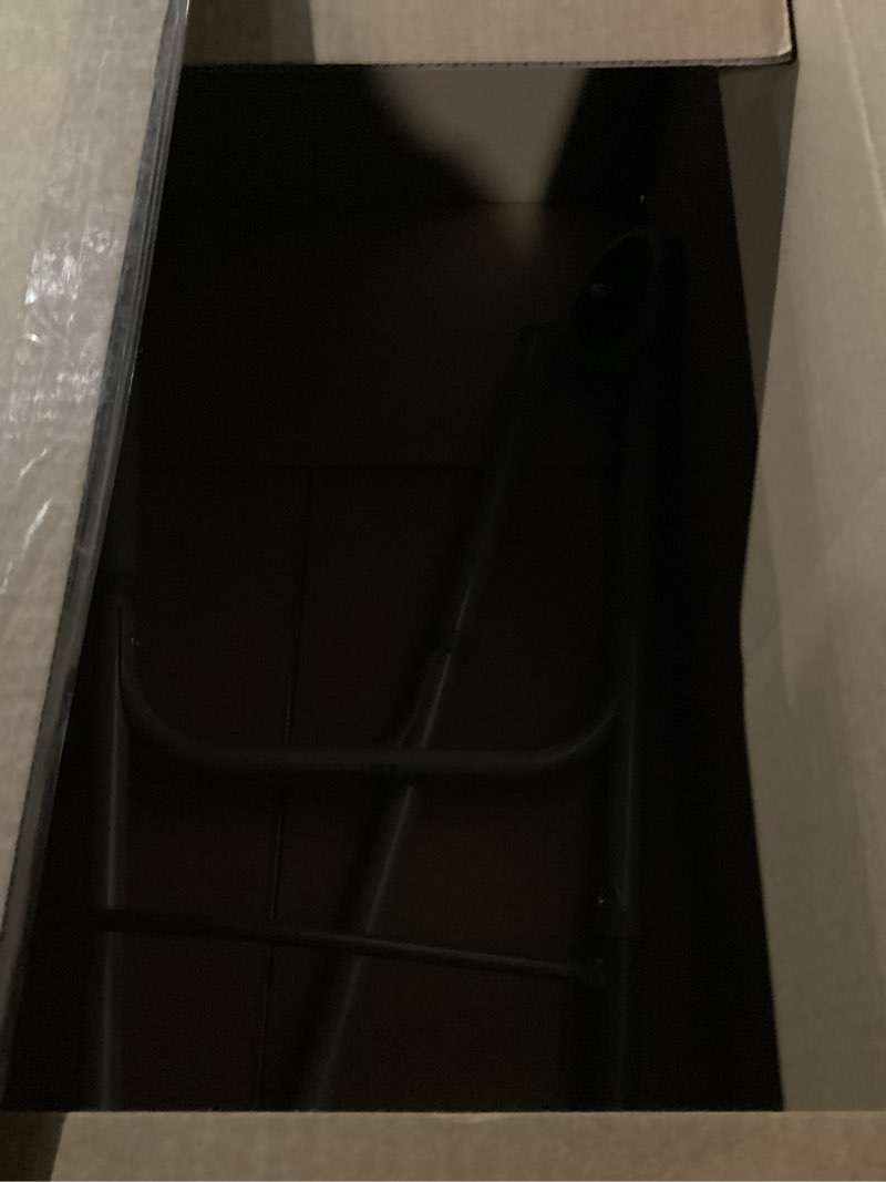 Condition photo showing As Is for Medline Lightweight Folding Walkers for Seniors, Adults with 5” Wheels, Steel Frame Supports up to 400 lbs.