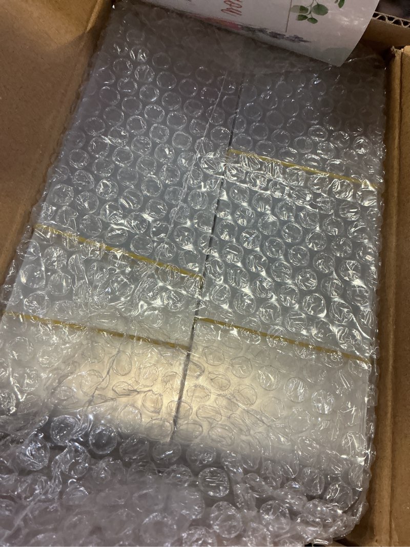 Condition photo showing New/Like New for aheroi display risers, 16 pcs 4 set(7”l~8”l~9”l) acrylic riser display shelf, clear risers display stands, rectangular acrylic risers for decor display, cupcake candy shoe showcase stands 16pcs-clear