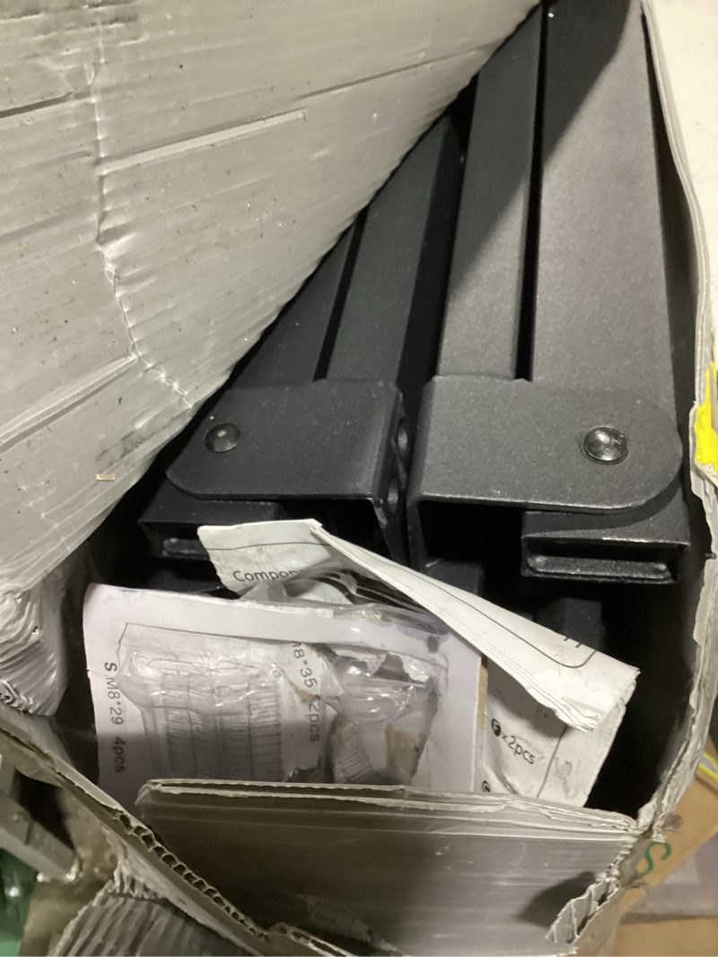 Condition photo showing As Is for Metal Platform Bed Frame 18 Inch Tall,No Box Spring Needed,Twin Size Bed with Heavy Duty Strong Support Slats,Easy to Assemble,Black Twin 18 Inch