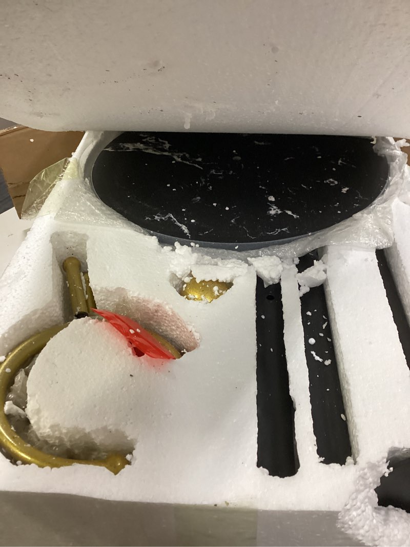 Condition photo showing New/Like New for Gold Coat rack,Sturdy coat tree freestanding heavy duty with Marble Base,Metal standing coat rack for Bedroom,Entrance,Modern coat hanger stand for Coats,Hats,Bags(gold) gold-tree hook