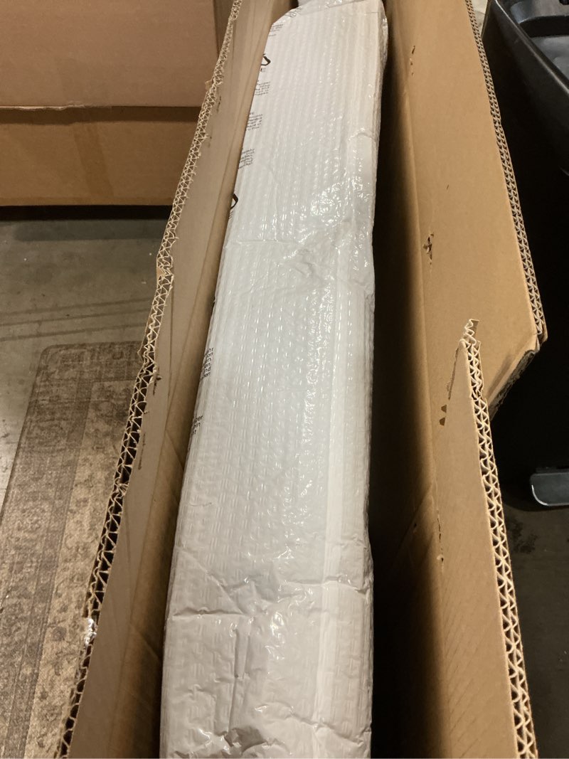 Condition photo showing New/Like New for front shark grille compatible with 2018-2025 jeep wrangler jl jlu gladiator jt, w/drl turn signal lights, matte black