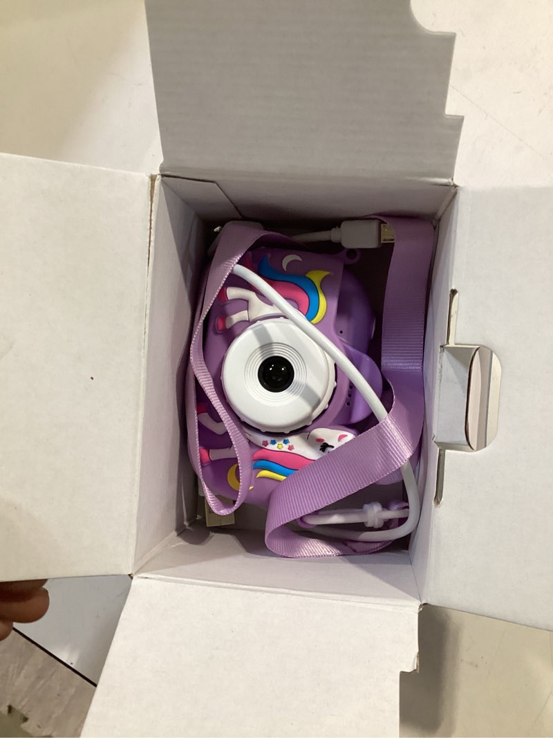 Condition photo showing Good Condition for mavokis kids camera digital camera for age 3-8, 1080p toddler camera for kid with 32gb sd card, toddler girls toys age 6-9, christmas birthday gifts for children, purple