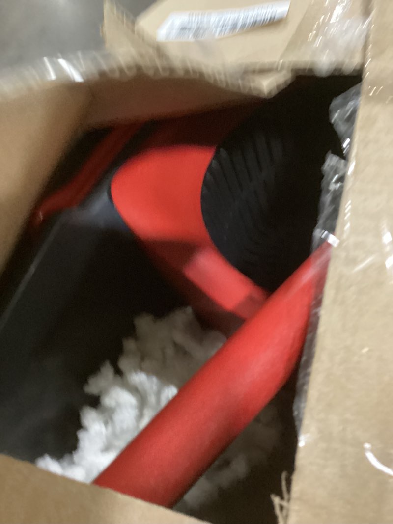 Condition photo showing As Is for simpli-magic 79349 spin mop cleaning system with 3 microfiber mop heads, red/gray,red/black 2023 model red/black