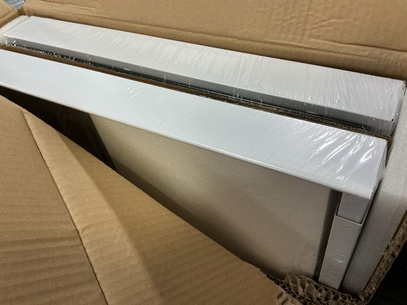 Condition photo showing New/Like New for 2 Pack Pull Out Cabinet Organizers 21"Deep with Raising Pad for Framed Cabinets,Expandable Slide Out Drawers Upgrade 3 Slide Rails,Roll Out Shelves Adhesive,Adjustable Width 12"-20.45" White White 12"-20.45"Wide x 21"Deep(2 Pack)