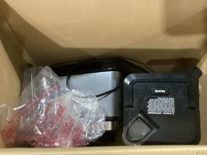 Condition photo showing As Is for noot tested ****ninja kitchen system | all-in-one food processor & blender | with 8-cup bowl & (1) 24 oz. to-go cup | for smoothies, cookie dough, salsas, cole slaw & more | 1800 watt | black | tb401 blender + bowl + (1) 24-oz. cup