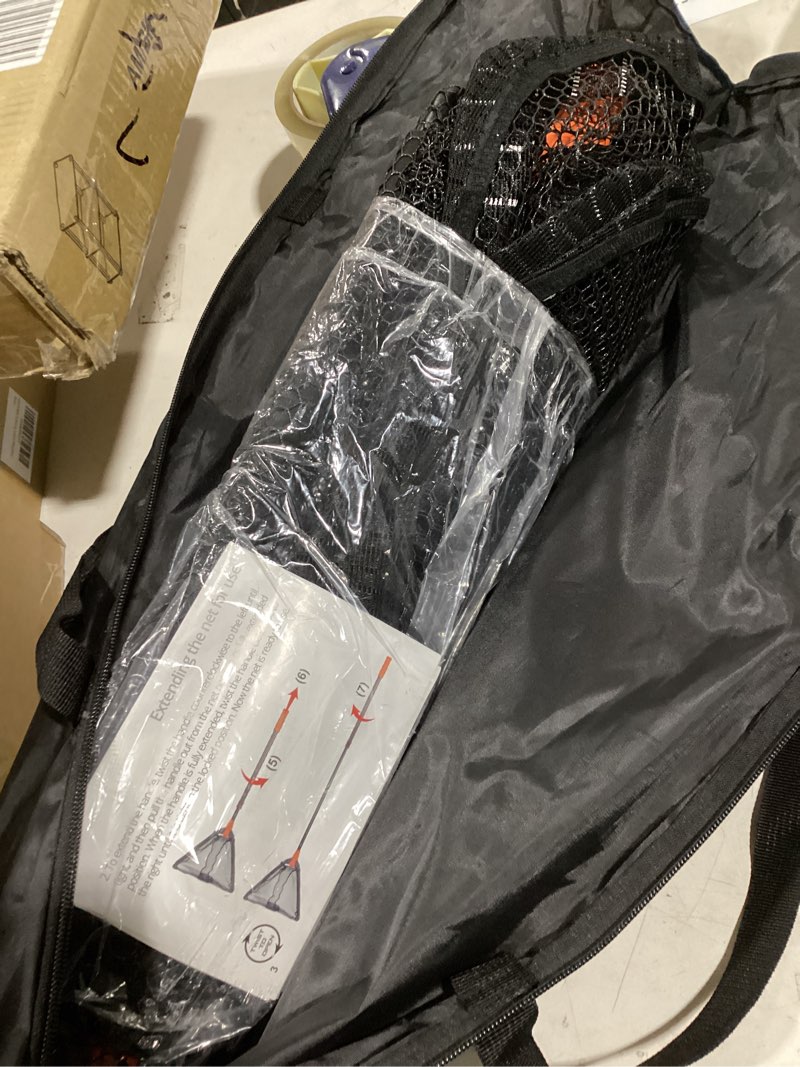 Condition photo showing New/Like New for KastKing Pontus Fishing Net, Foldable & Lightweight Landing Net with Built in Length Scale, Strength Aluminum Handle, Fishing Gear and Gift for Men Hoop Size: 23"(extendable)