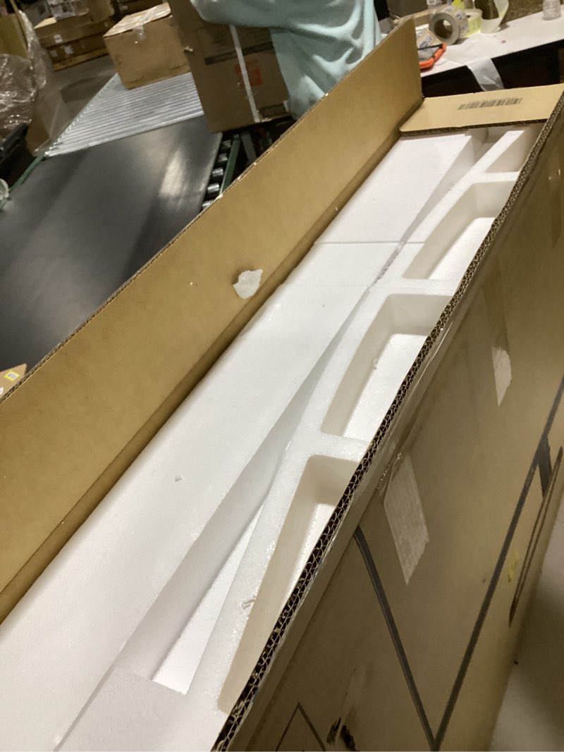 Condition photo showing New/Like New for Philips 34E1C5600HE 34" UltraWide QHD 21:9 Monitor with Built-in Windows Hello Webcam & Noise Canceling Mic, USB-C Docking, Stereo Speakers, 100Hz, 4-Year Advance Replacement,Black 34" WQHD Curved | USB-C | Webcam