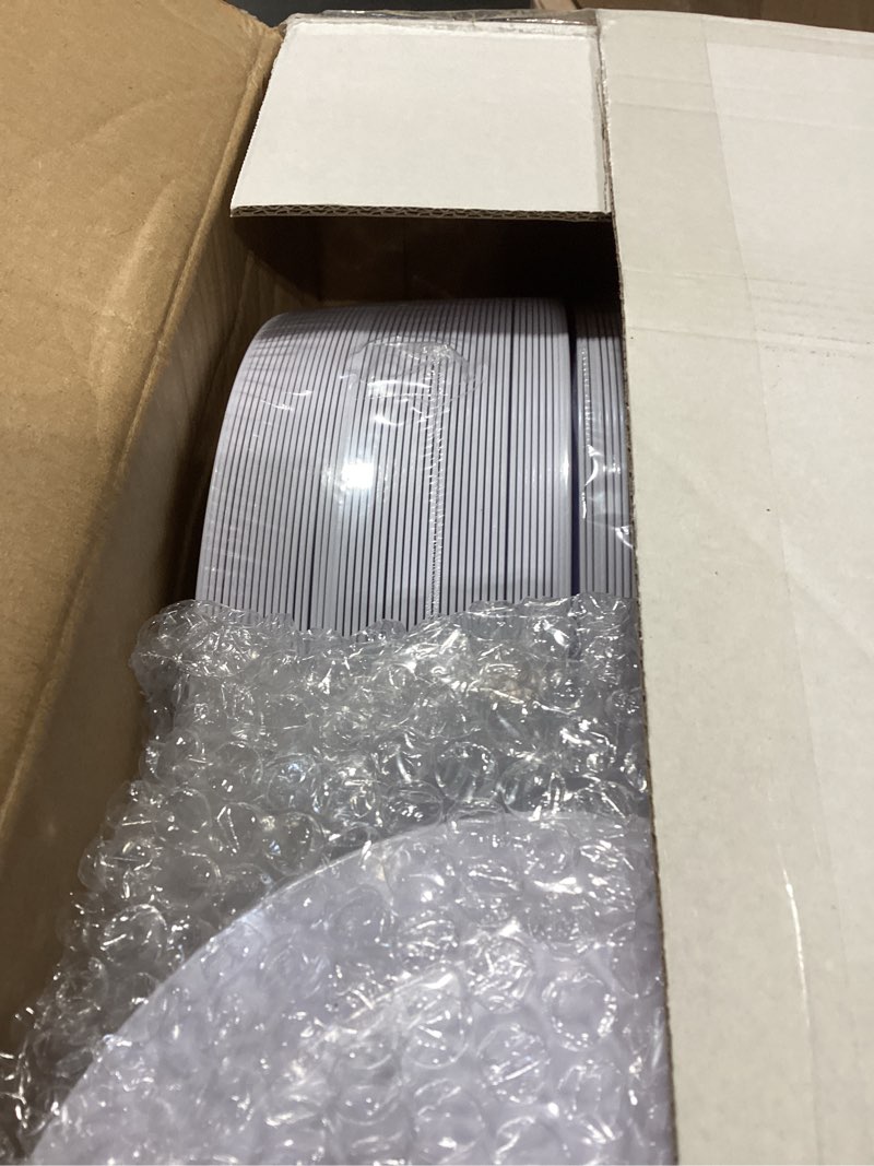 Condition photo showing New/Like New for wellife 600 pcs silver disposable dinnerware set for 100 guests, wedding reception plates & silver plastic tableware, dinner & salad plates, cups, forks, knives & spoons for weddings & elegant events 100 guests silver