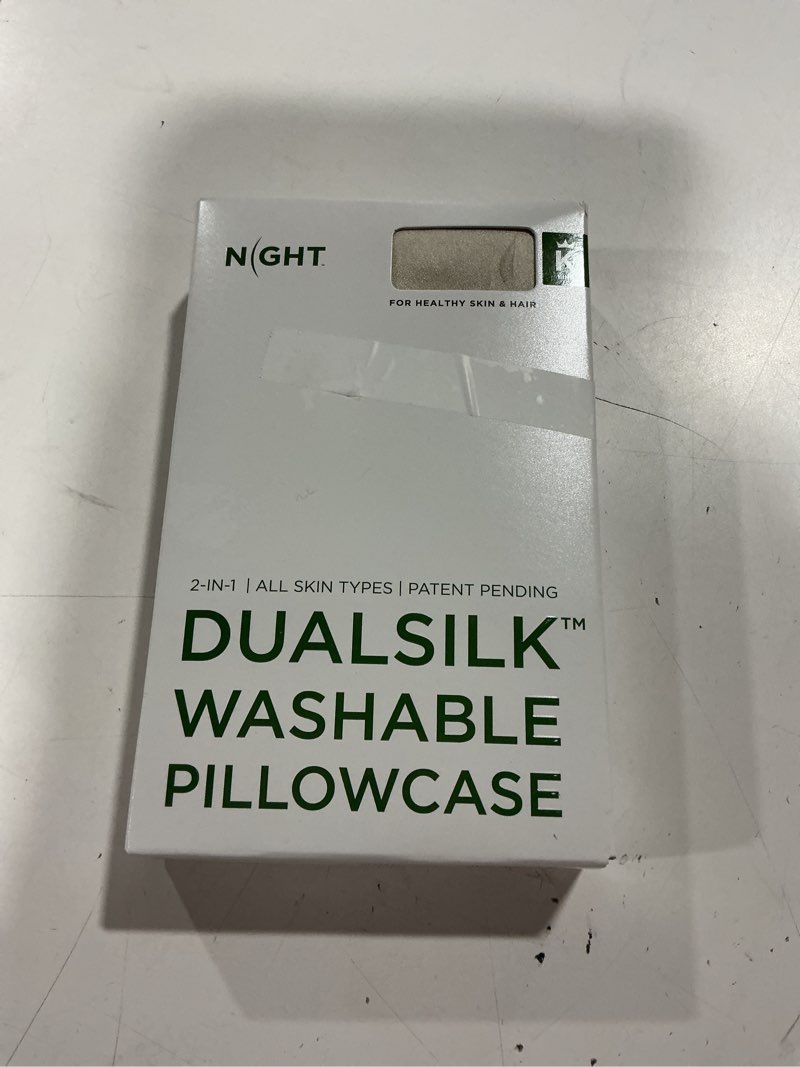 Condition photo showing New/Like New for night dualsilk silk eucalyptus pillowcase