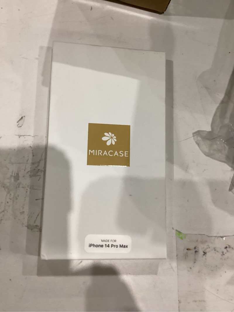 Condition photo showing New/Like New for Miracase Magnetic Series for iPhone 14 Pro Max Case [Compatible with MagSafe] [with 2X Screen Protectors] Military-Grade Protection, Anti-Fingerprint, Phone Case for iPhone 14 Pro Max, Red iPhone 14 Pro Max Red