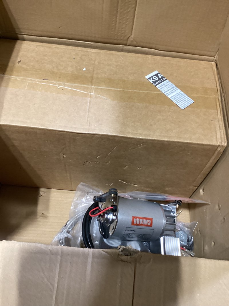 Condition photo showing Good Condition for 150 psi air compressor with 1.6 gallon 200 psi air tank aluminum air compressor onboard system 12v 1/4npt for train truck trailer train auto air lift suspension heavy duty air horn compressor air compressor+air tank