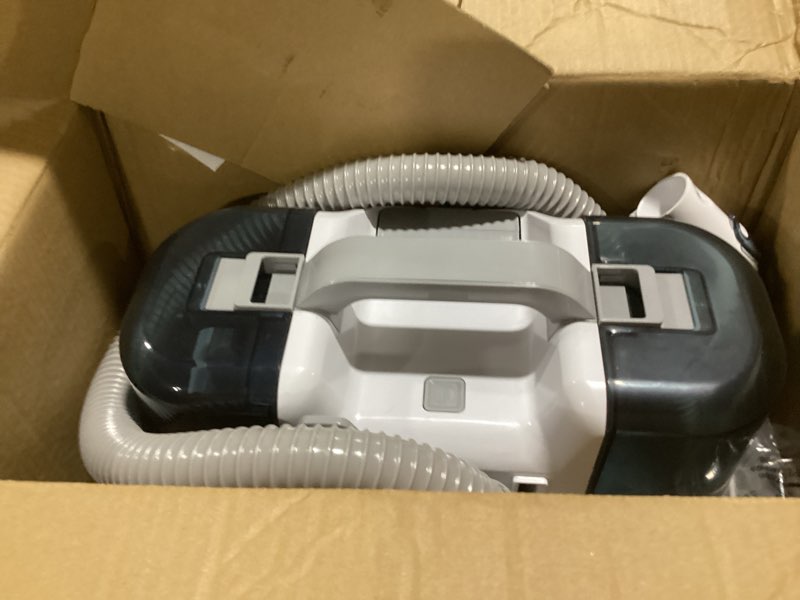 Condition photo showing Good Condition for carpet cleaner machine upholstery - 450w shampooer couch cleaning portable vacuum rug sofa car seat fabric mattress pet spot extractor for furniture water hand held scrubber small deep washer