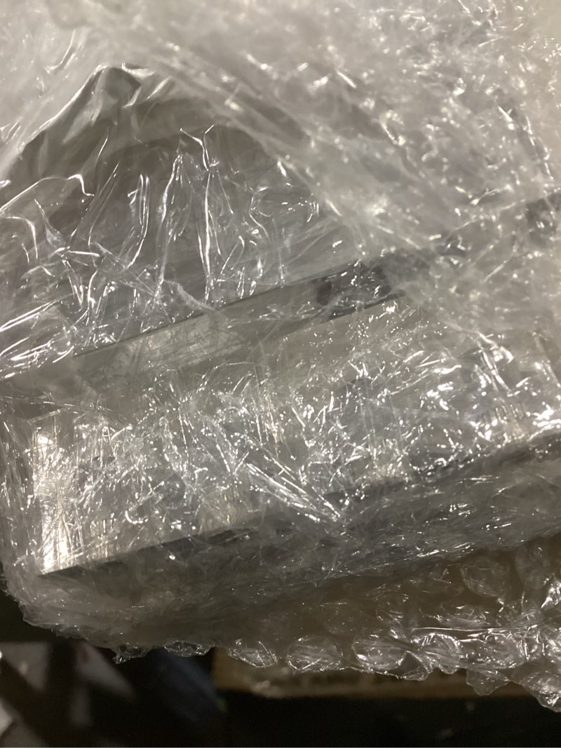 Condition photo showing Good Condition for MyGift Premium 10mm Thick Clear Acrylic Hanging Shoe Storage Organizer Racks, Wall Mounted Space Saving Footwear Holder for Closet, Mudroom, Entryway, Set of 2 Holds 4 Pairs