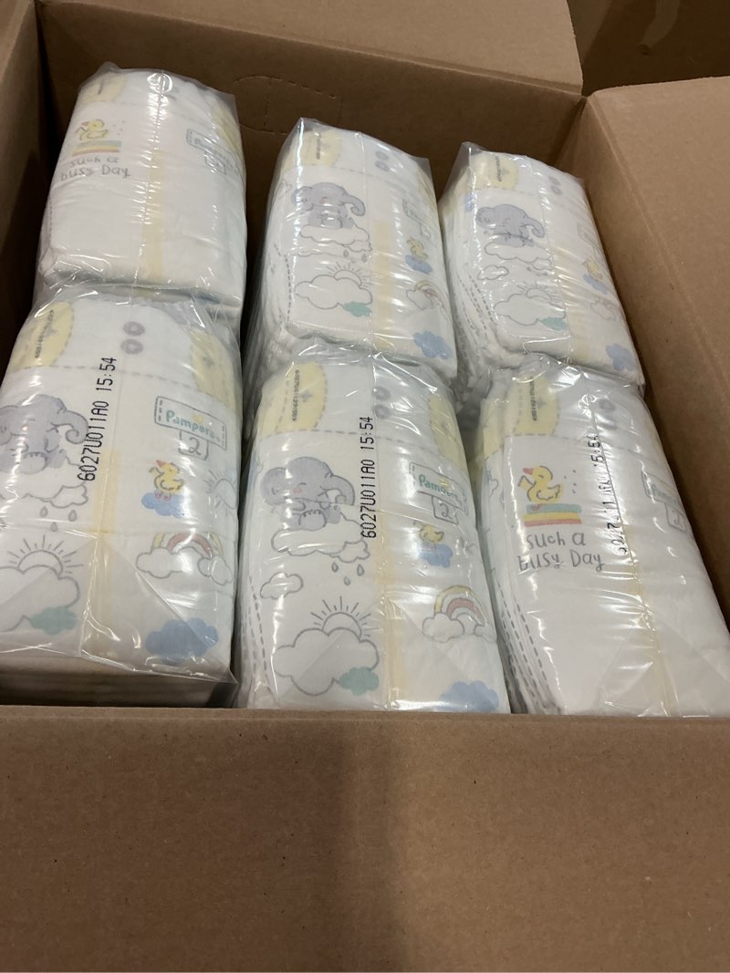 Condition photo showing New/Like New for Pampers Baby Diapers - Swaddlers - Size 2, 186 Count, Ultra Absorbent Disposable Infant Diaper