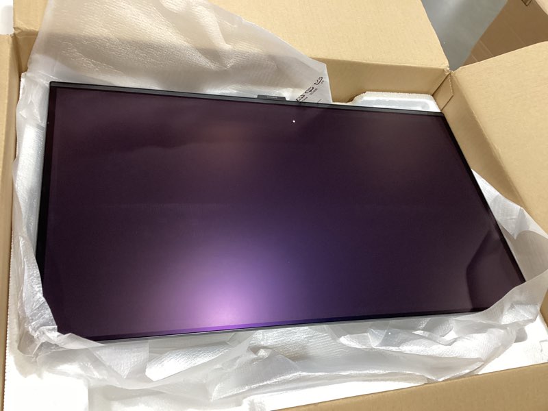Condition photo showing As Is for samsung 27\" odyssey oled g6 (g61sh) gaming monitor - qd-oled, qhd (1440p), 240hz, 0.03ms, glare-free
