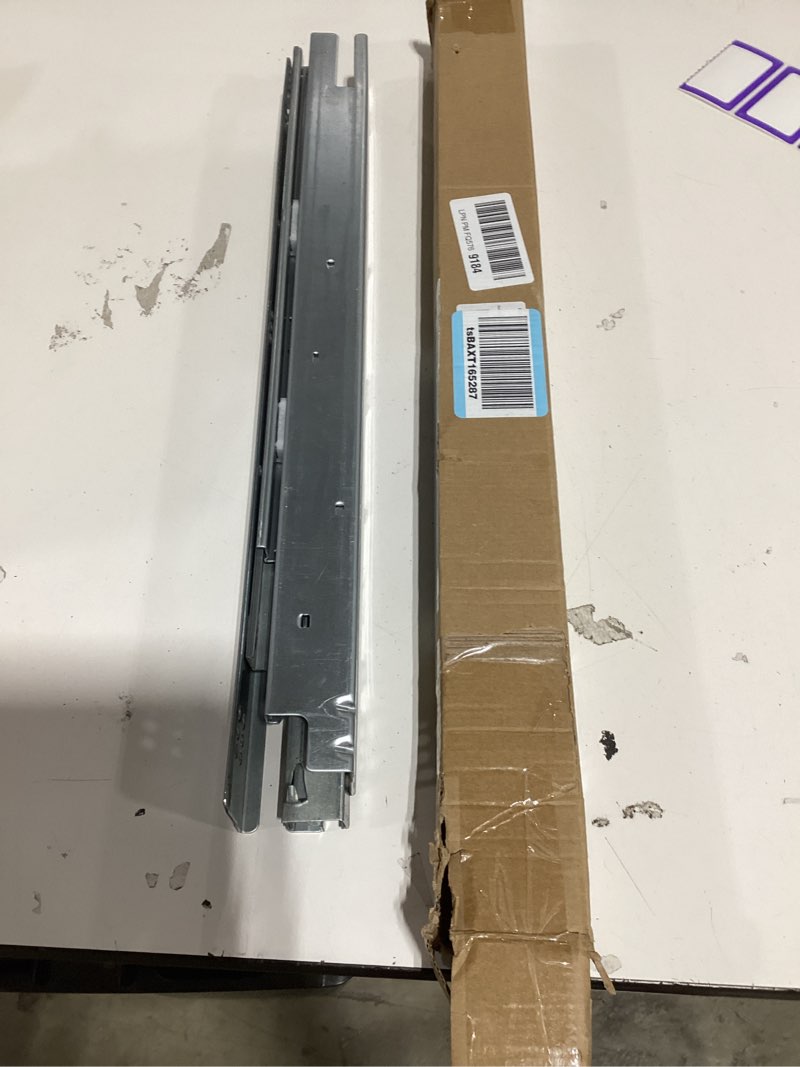 Condition photo showing Good Condition for lontan undermount soft close drawer slides 21 inch hidden bottom mount full extension cabinet rails with rear mounting bracket and locking devices 1 pair concealed drawer runners 100lb load capacity 21 inch 1