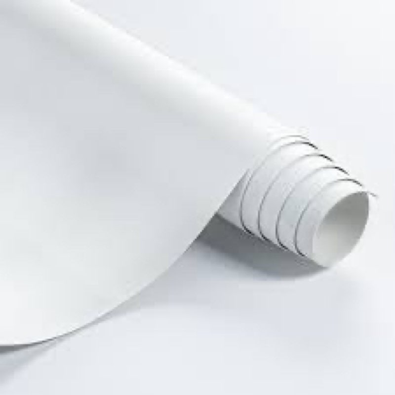 HorryHaus White Textured Peel and Stick Wallpaper, Removable Self-Adhesive Vinyl Contact Paper for W