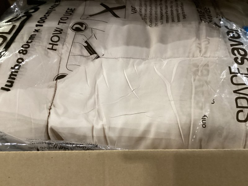 Condition photo showing As Is for Bedsure Comforter Duvet Insert - Quilted Comforters King Size, All Season Duvet, GentleSoft Down Alternative Bedding, with 8 Tabs, Gifts for Women/Men, Beige, King 90 x 102 Inches Beige King