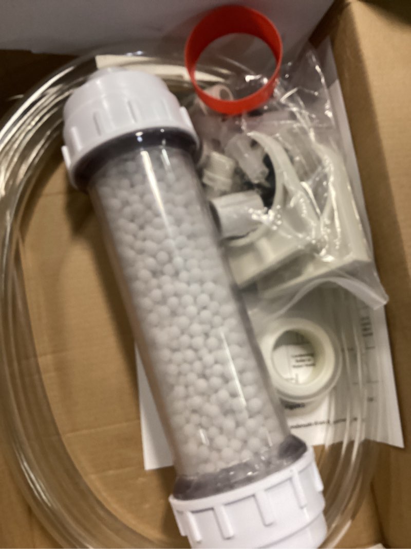 Condition photo showing Good Condition for condensate neutralizer kit, compatible with rinnai tankless water heater, replacement for model 804000074 - acidic condensate neutralizer prevents pipe corrosion & damage