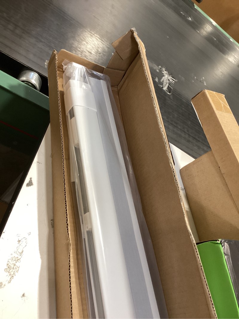 Condition photo showing Good Condition for LazBlinds No Tools No Drill Cordless Cellular Shades, Blackout Light Blocking Honeycomb Shades for Home, Thermal Insulation Blinds for Windows, 23" W x 36" H, White Blackout-white 23" W x 36" H