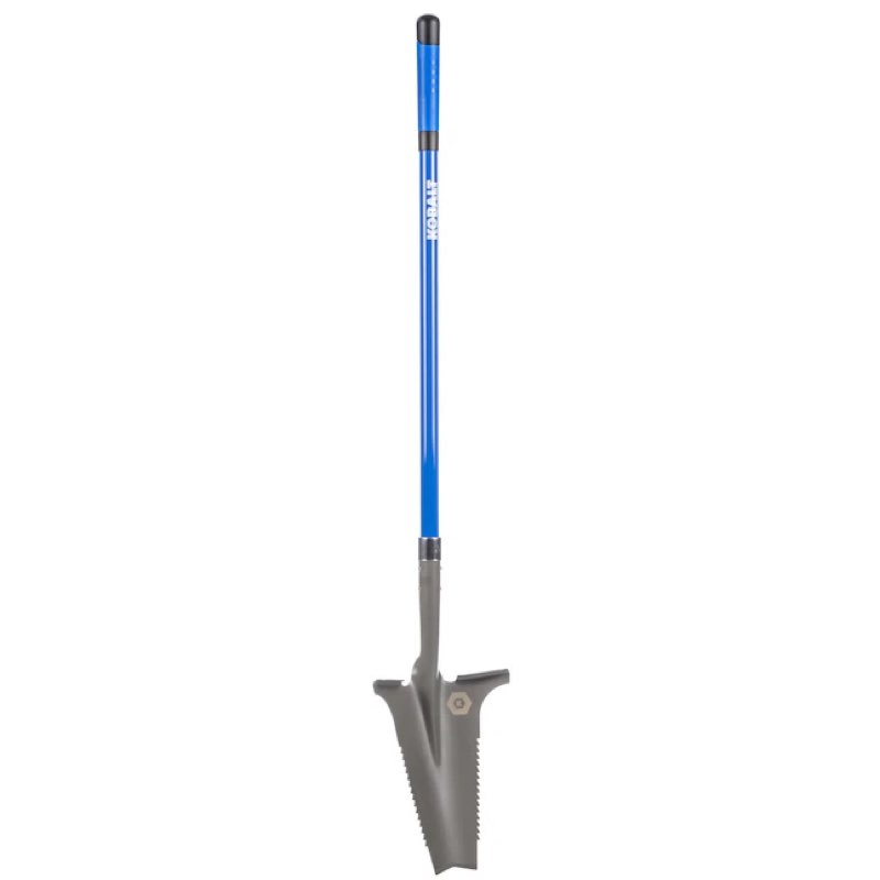kobalt 57.5-in fiberglass handle root cutting shovel